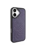 Чехол PC TechWoven Hybrid with MagSafe для Apple iPhone 17 (6.3") Black / Purple