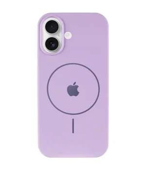 Чехол Silicone Case Full Protective (AA) V2 with MagSafe для Apple iPhone 17 (6.3") Сиреневый / Lilac Чехол Silicone Case Full Protective (AA) V2 with MagSafe для Apple iPhone 17 (6.3") Сиреневый / Lilac