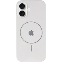 Чохол Silicone Case Full Protective (AA) V2 with MagSafe для Apple iPhone 17 (6.3") Білий / White