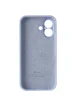 Чехол Silicone Case Full Camera Protective (AA) для Apple iPhone 17 (6.3") Голубой / Lilac Blue