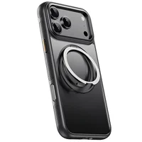 Чехол Ummi Stylish with MagSafe Ring для Apple iPhone 17 (6.3") Black