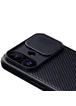 Карбоновая накладка Nillkin CamShield Pro Magnetic для Apple iPhone 17 (6.3") Black