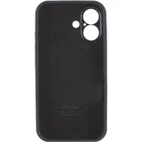 Чехол Silicone Case Full Camera Protective (AA) для Apple iPhone 17 (6.3") Черный / Black