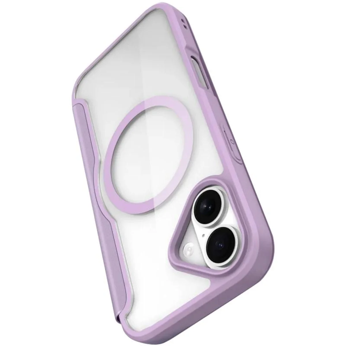 Чехол-книжка Dux Ducis Skin X Pro with MagSafe для Apple iPhone 17 (6.3") Purple Pink
