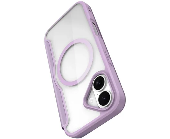 Чехол-книжка Dux Ducis Skin X Pro with MagSafe для Apple iPhone 17 (6.3") Purple Pink