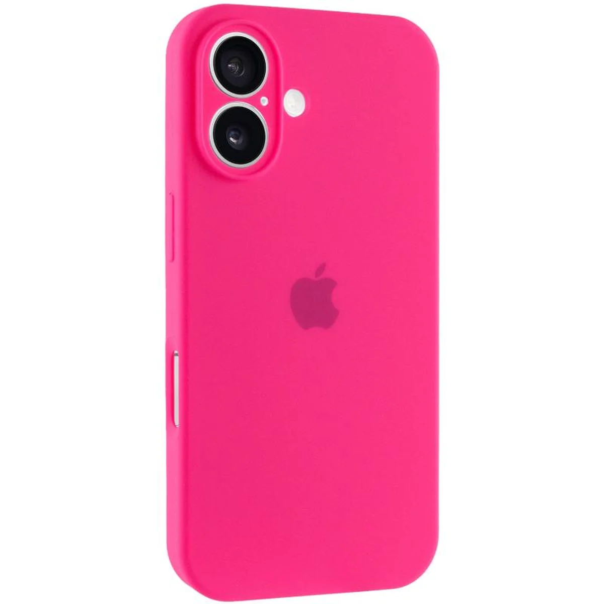 Чохол Silicone Case Full Camera Protective (AA) Apple iPhone 17 (6.3") Рожевий / Barbie pink