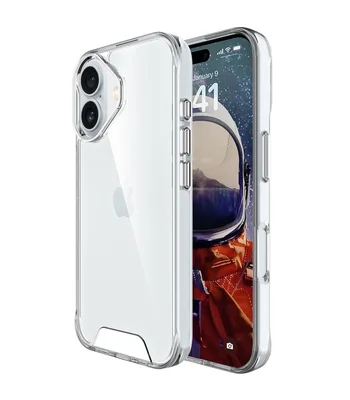 Чехол TPU Space Case transparent для Apple iPhone 17 (6.3") Прозрачный