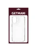 TPU чехол GETMAN Ease logo усиленные углы для Apple iPhone 17 (6.3") Бесцветный (прозрачный)