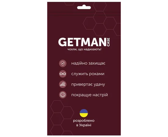 TPU чехол GETMAN Ease logo усиленные углы для Apple iPhone 17 (6.3") Бесцветный (прозрачный)