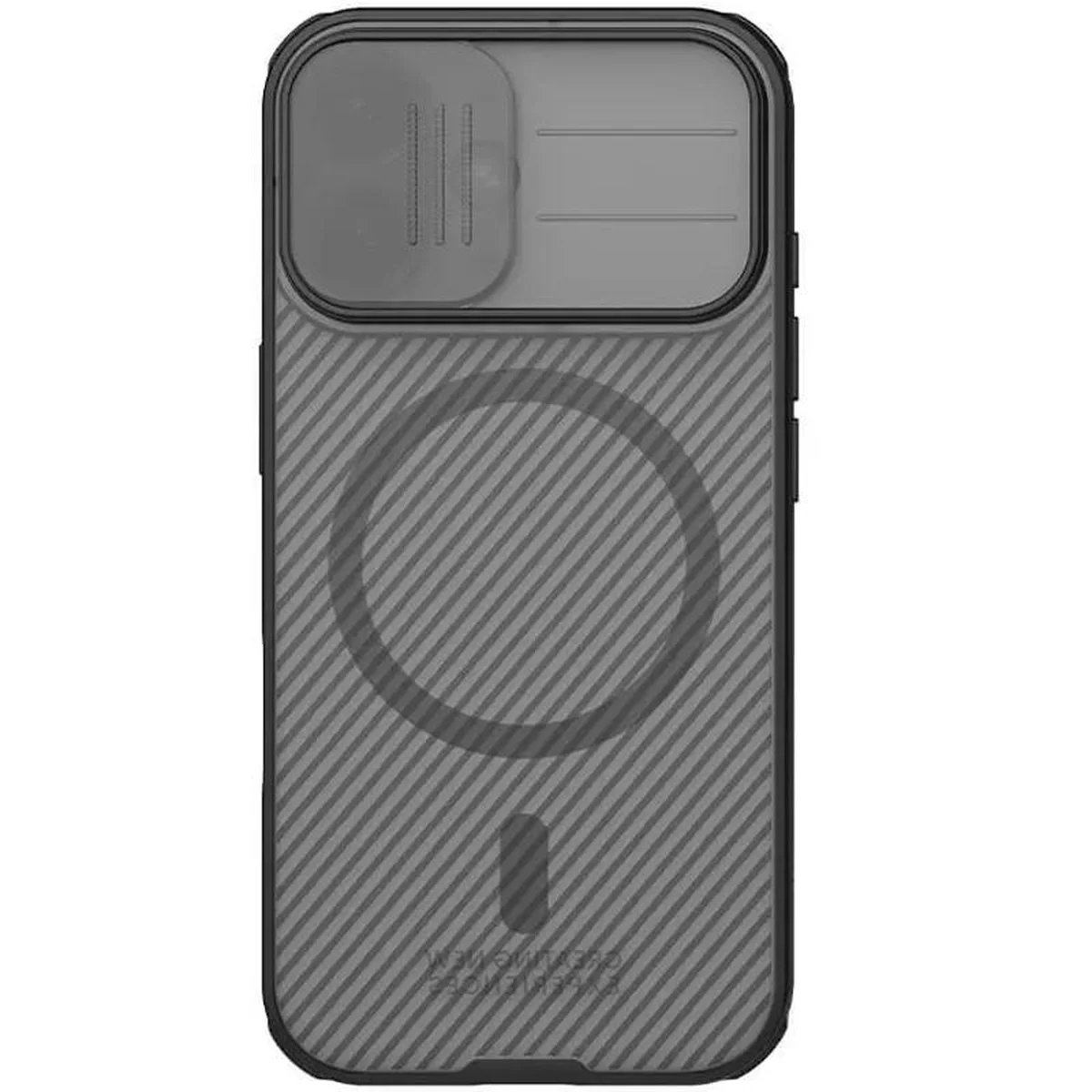 Карбоновая накладка Nillkin CamShield Pro Magnetic для Apple iPhone 17 (6.3") Transparent black