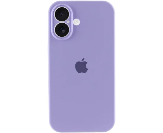 Чехол Silicone Case Full Camera Protective (AA) для Apple iPhone 17 (6.3") Сиреневый / Dasheen