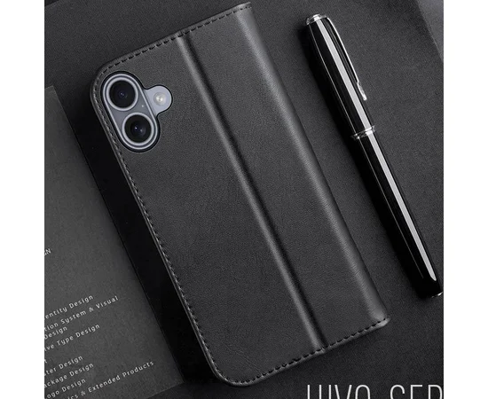 Чехол-книжка Dux Ducis Hivo для Apple iPhone 17 (6.3") Black