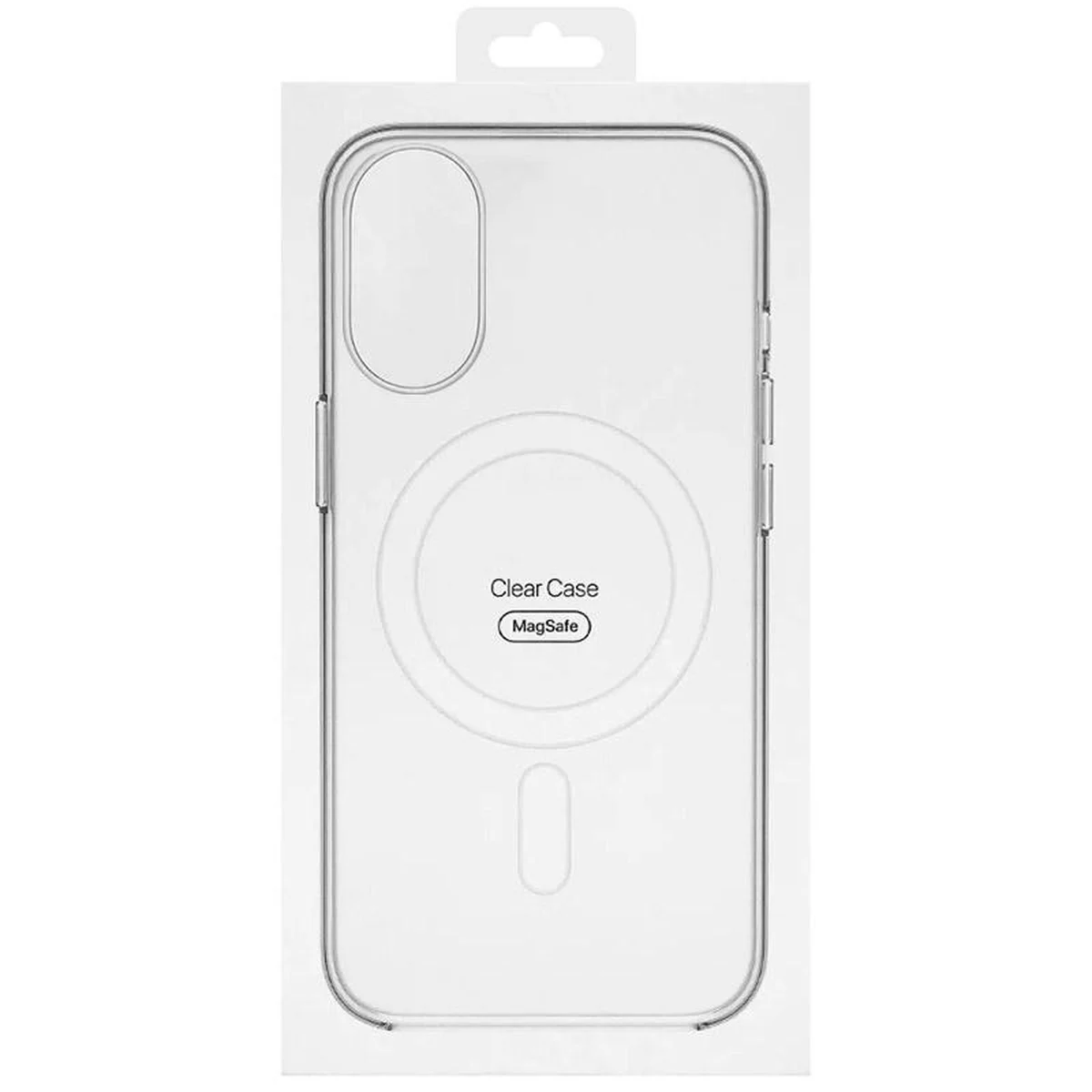 Чехол Clear Case (AAA) with MagSafe and Animation для Apple iPhone 17 (6.3") Clear