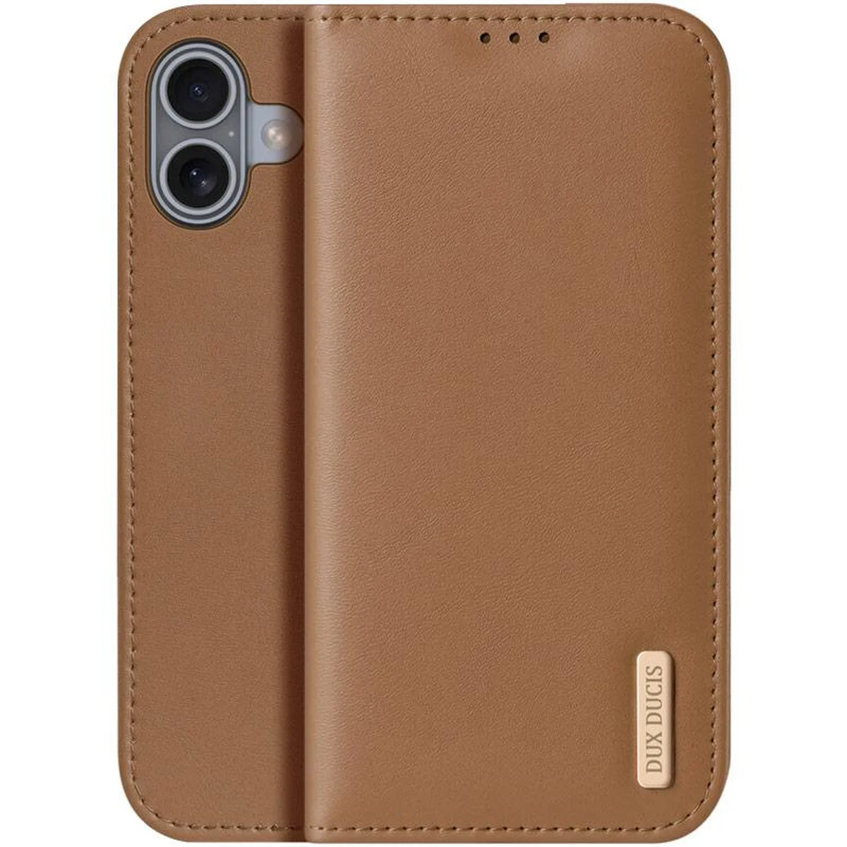 Чехол-книжка Dux Ducis Hivo для Apple iPhone 17 (6.3") Brown