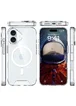 Чехол TPU Space Case with MagSafe для Apple iPhone 17 (6.3") Прозрачный