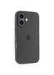 Чехол Silicone Case Full Camera Protective (AA) для Apple iPhone 17 (6.3") Серый / Dark Gray