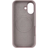 Чохол Silicone Case Full Protective (AA) V2 with MagSafe для Apple iPhone 17 (6.3") Сірий / Lavender