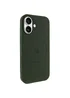 Чехол Silicone Case Full Protective (AA) V2 with MagSafe для Apple iPhone 17 (6.3") Зеленый / Cyprus Green