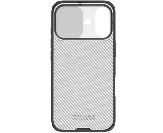 Карбоновая накладка Nillkin CamShield Pro для Apple iPhone 17 (6.3") Transparent black