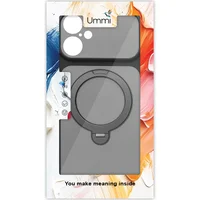 Чехол Ummi Full Camera with MagSafe HQ Ring для Apple iPhone 17 (6.3") Black