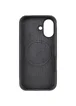 Чехол Silicone Case Full Protective (AA) V2 with MagSafe для Apple iPhone 17 (6.3") Серый / Dark Gray