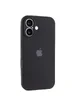 Чехол Silicone Case Full Camera Protective (AA) для Apple iPhone 17 (6.3") Черный / Black