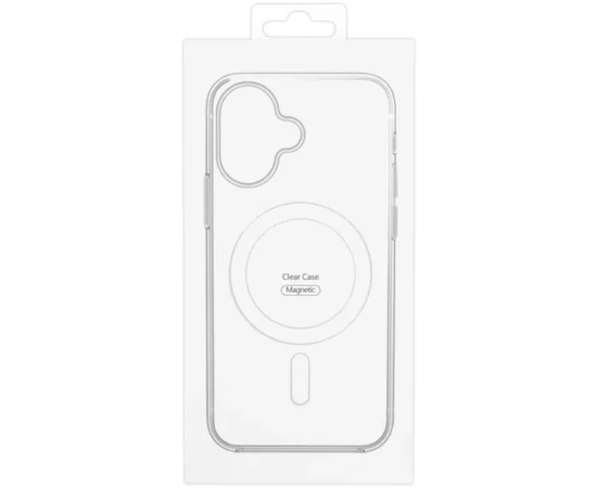 Чехол TPU Clear Case with MagSafe для Apple iPhone 17 (6.3") Clear