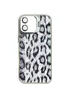 Чохол TPU+PC Wild Leopard with MagSafe and Lens для Apple iPhone 17 (6.3") Grey