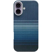 Чехол PC Carbon Protection Slim with MagSafe для Apple iPhone 17 (6.3") Blue