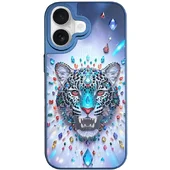 Чехол TPU+PC Crystal Hunt with MagSafe для Apple iPhone 17 (6.3") Blue