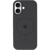 Чехол Silicone Case Full Protective (AA) V2 with MagSafe для Apple iPhone 17 (6.3") Серый / Dark Gray