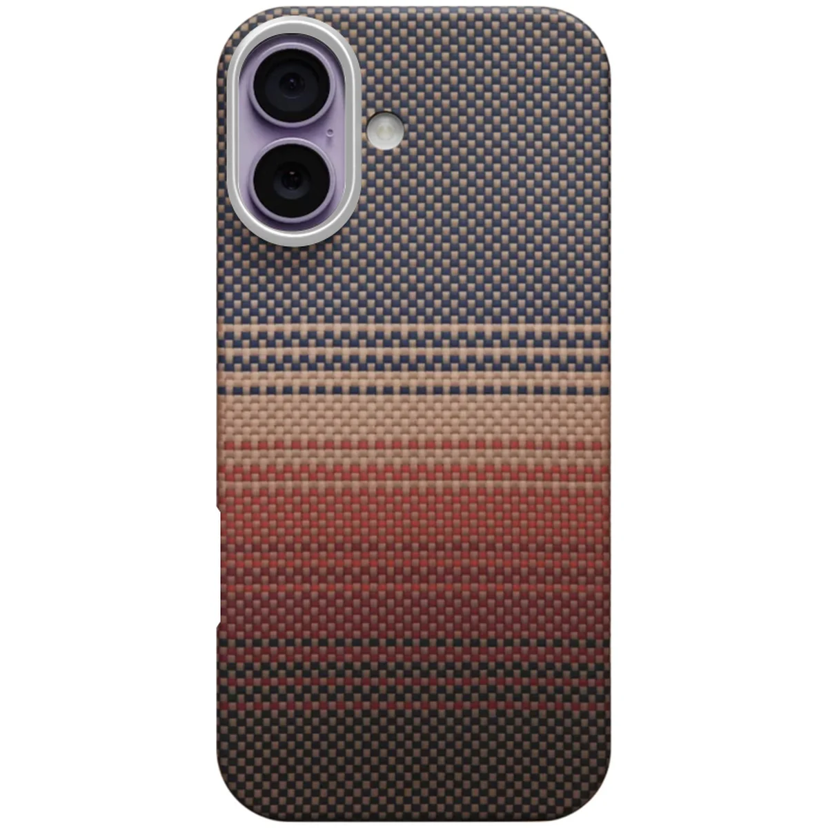 Чехол PC Carbon Protection Slim with MagSafe для Apple iPhone 17 (6.3") Red