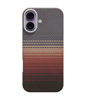 Чохол PC Carbon Protection Slim with MagSafe для Apple iPhone 17 (6.3") Red