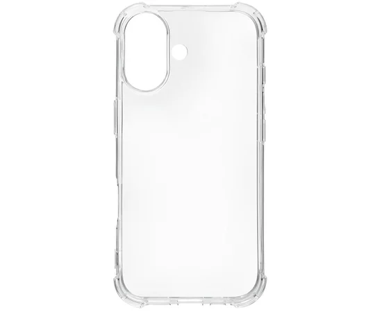 TPU чехол GETMAN Ease logo усиленные углы для Apple iPhone 17 (6.3") Бесцветный (прозрачный)