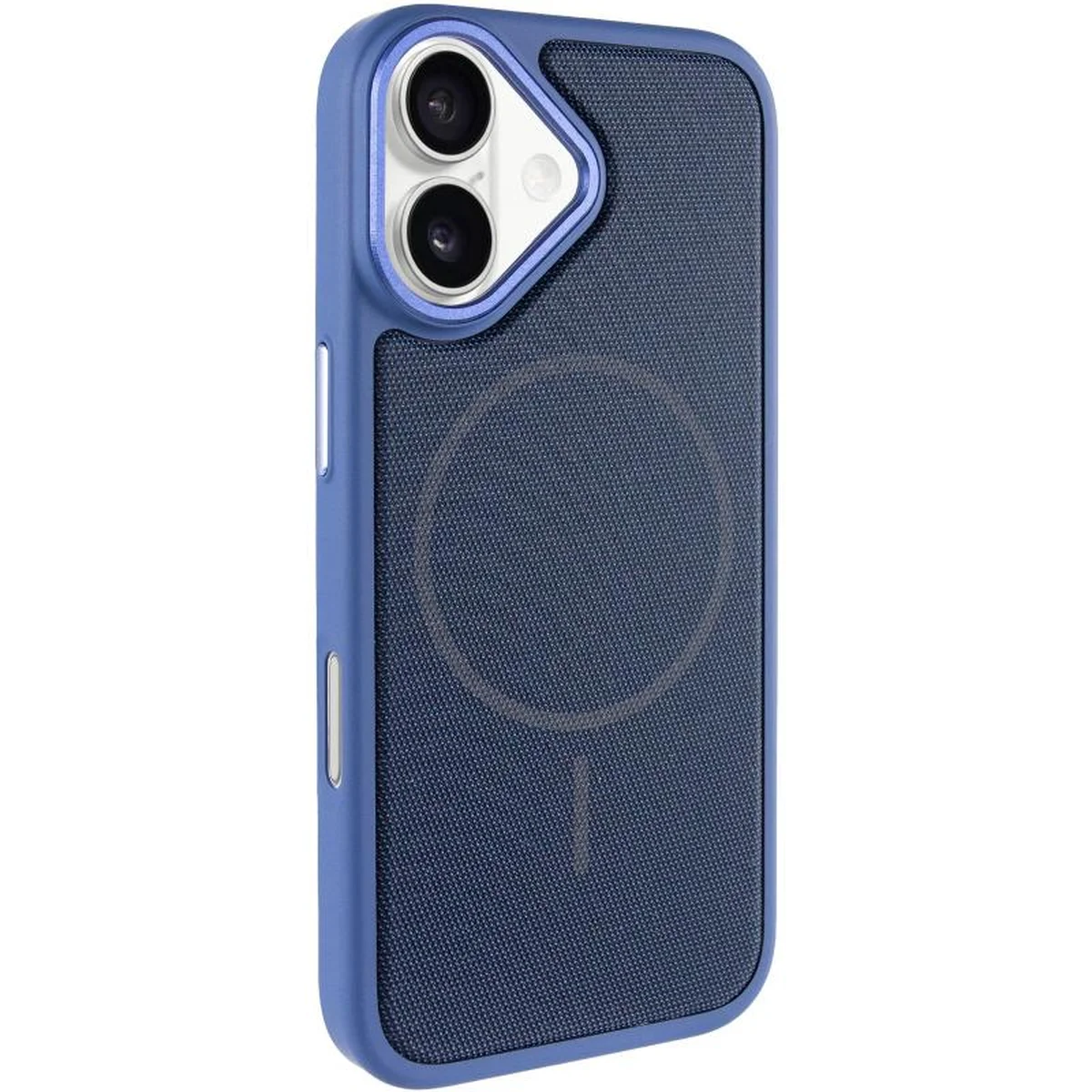 Чехол PC TechWoven Hybrid with MagSafe для Apple iPhone 17 (6.3") Blue