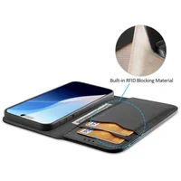 Чехол-книжка Dux Ducis Hivo для Apple iPhone 17 (6.3") Black