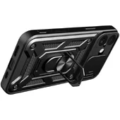 Чохол Ummi Camshield Serge Ring для Apple iPhone 17 (6.3") Чорний / Black