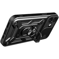 Чехол Ummi Camshield Serge Ring для Apple iPhone 17 (6.3") Черный / Black