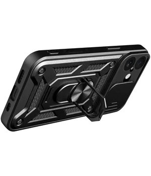 Чохол Ummi Camshield Serge Ring для Apple iPhone 17 (6.3") Чорний / Black