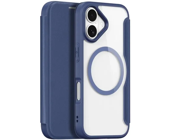 Чехол-книжка Dux Ducis Skin X Pro with MagSafe для Apple iPhone 17 (6.3") Blue
