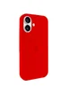 Чехол Silicone Case Full Protective (AA) V2 with MagSafe для Apple iPhone 17 (6.3") Красный / Red