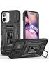 Ударопрочный чехол Camshield Army Ring для Apple iPhone 17 (6.3") Черный / Black
