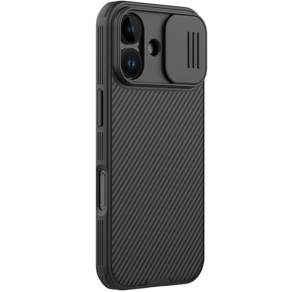 Карбонова накладка Nillkin CamShield Pro Magnetic для Apple iPhone 17 (6.3") Black