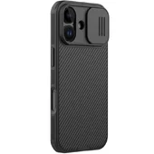 Карбоновая накладка Nillkin CamShield Pro Magnetic для Apple iPhone 17 (6.3") Black