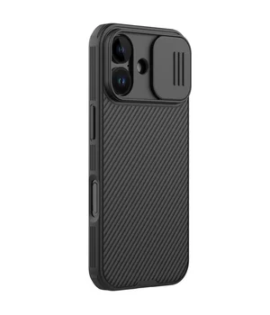 Карбоновая накладка Nillkin CamShield Pro Magnetic для Apple iPhone 17 (6.3") Black