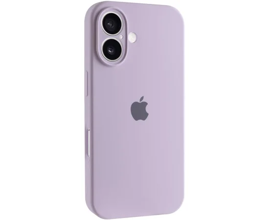 Чехол Silicone Case Full Camera Protective (AA) для Apple iPhone 17 (6.3") Сиреневый / Lilac