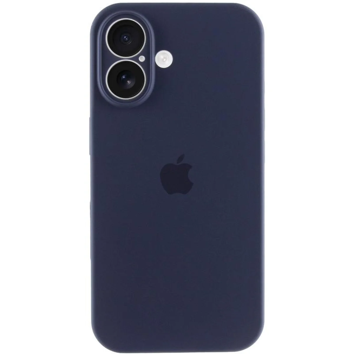 Чехол Silicone Case Full Camera Protective (AA) для Apple iPhone 17 (6.3") Темно-синий / Midnight blue
