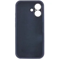 Чехол Silicone Case Full Camera Protective (AA) для Apple iPhone 17 (6.3") Темно-синий / Midnight blue