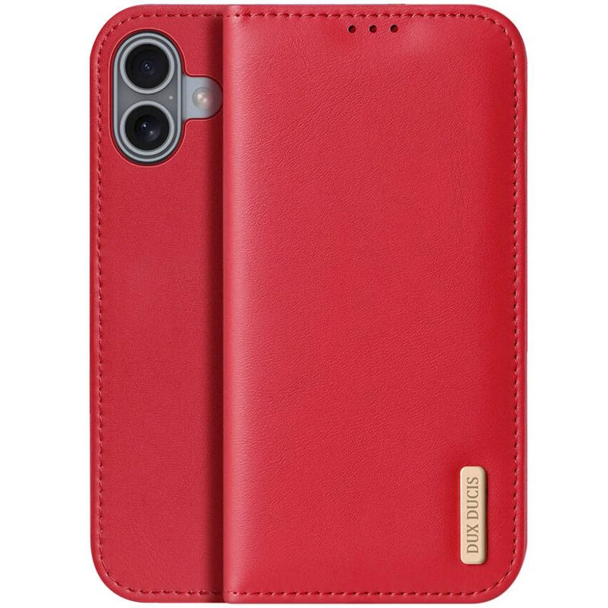 Чехол-книжка Dux Ducis Hivo для Apple iPhone 17 (6.3") Red