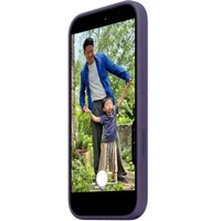 Чехол Silicone case (AAA) with Magsafe and Animation для Apple iPhone 17 (6.3") Purple Fog